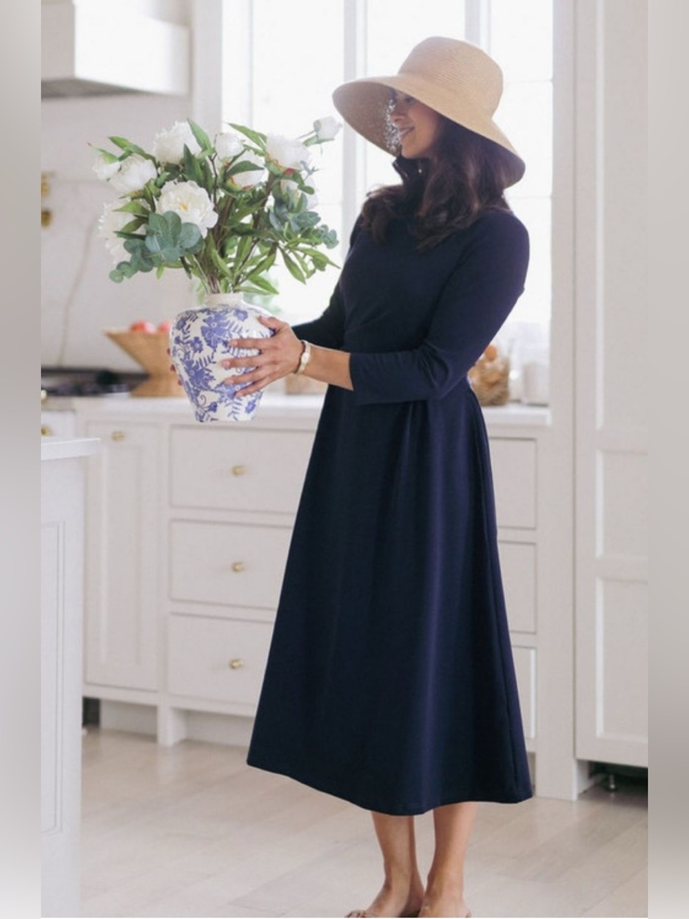 NWT Dainty Jewells Cloud Nine Dress in Navy